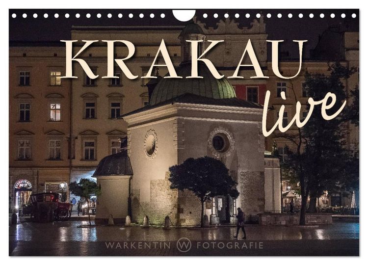 Produktbild: Krakau live (Wandkalender 2026 DIN A4 quer), CALVENDO Monatskalender