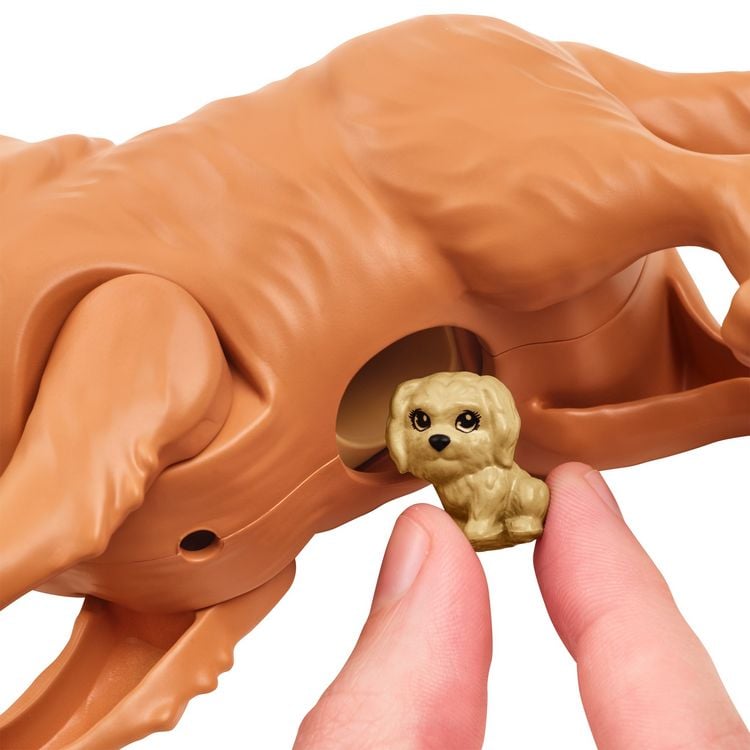 Produktbild: Barbie Puppe (blond) mit Hund und Welpen