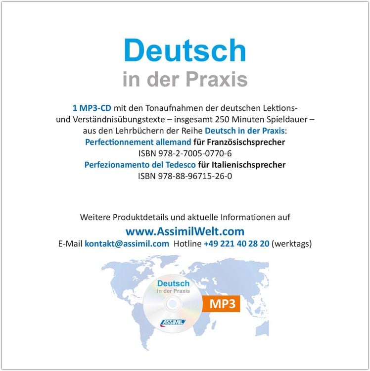 Produktbild: ASSiMiL Deutsch in der Praxis - MP3-CD