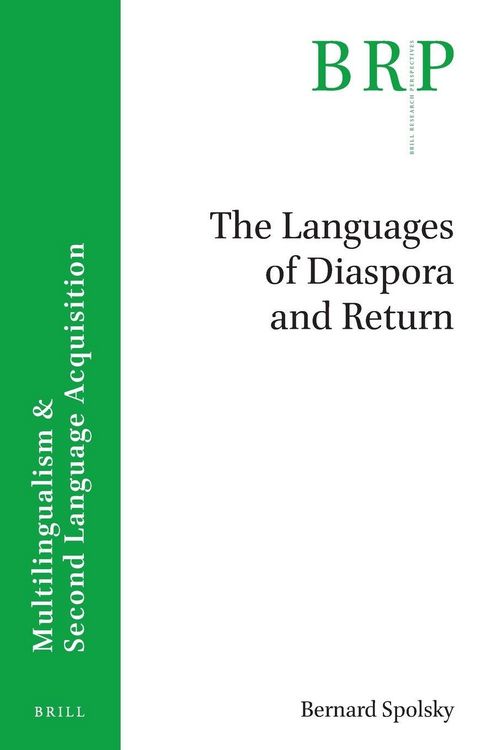 Produktbild: The Languages of Diaspora and Return