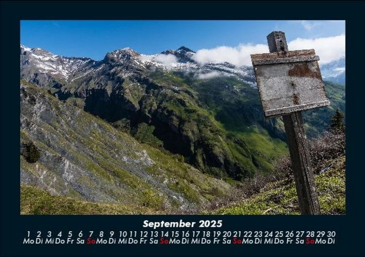 Produktbild: Wanderlust 2025 Fotokalender DIN A5