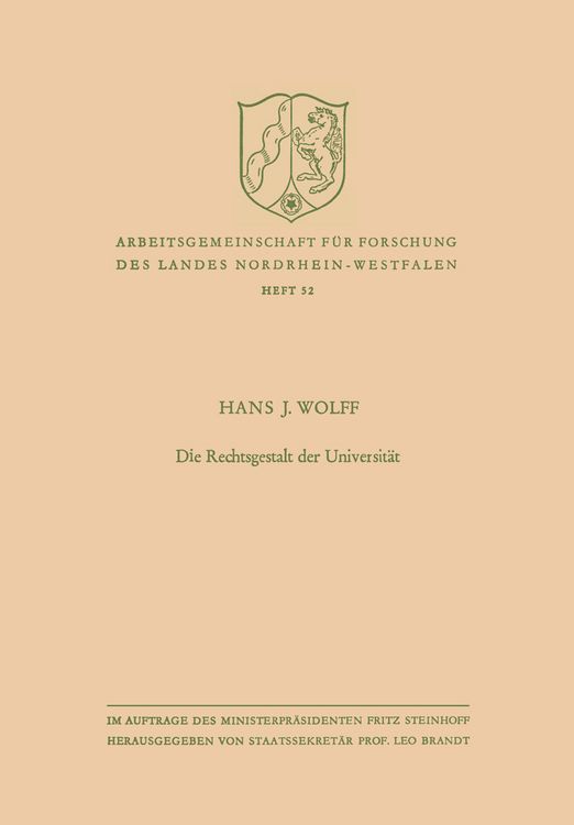 Produktbild: Die Rechtsgestalt der Universit&auml;t