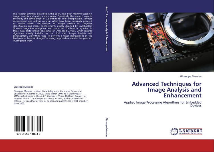 Produktbild: Advanced Techniques for Image Analysis and Enhancement