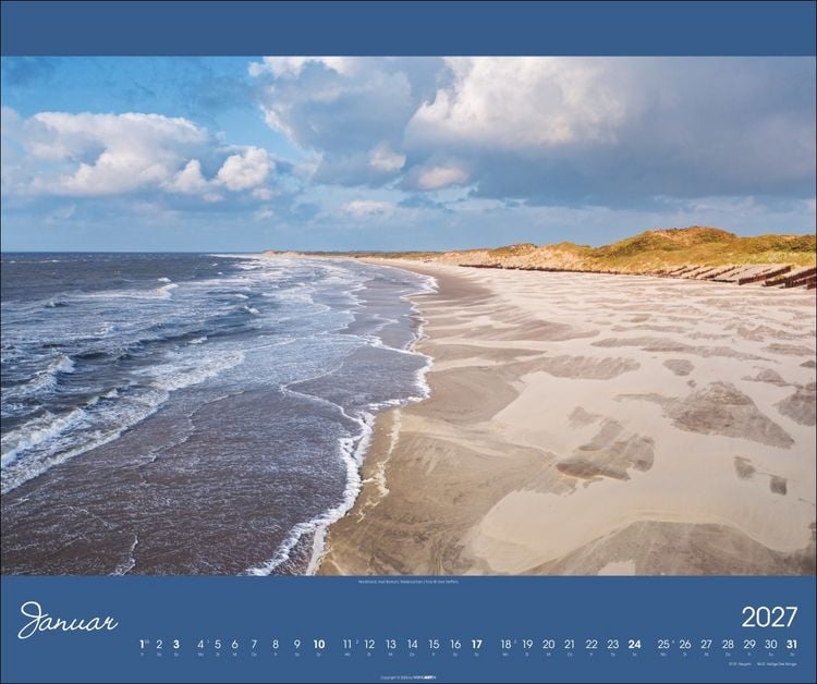 Produktbild: Nordsee Kalender 2027