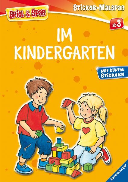 Produktbild: Voigt, S: Mein Ravensburger Sticker-Malspa&szlig;/Kindergarten