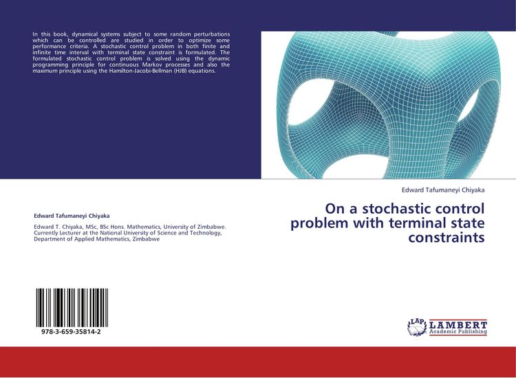 Produktbild: On a stochastic control problem with terminal state constraints