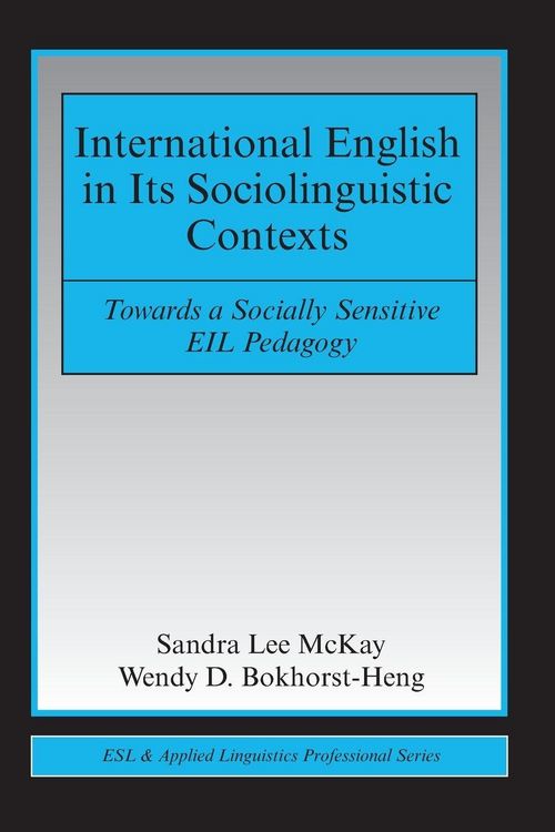 Produktbild: International English in Its Sociolinguistic Contexts