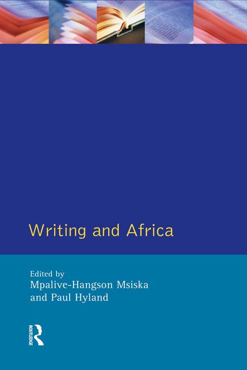 Produktbild: Writing and Africa