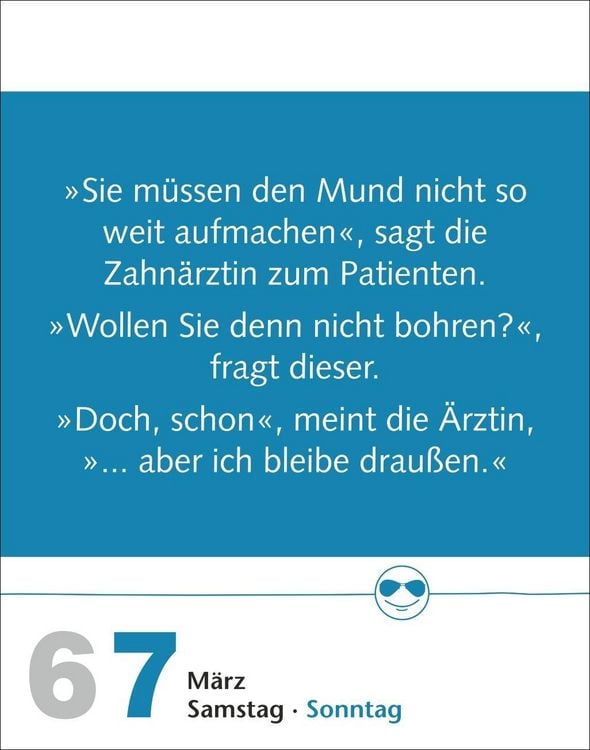 Produktbild: Beste Witze Tagesabrei&szlig;kalender 2027