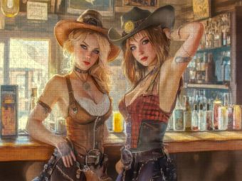 Produktbild: CALVENDO Puzzle Le Far West | 2000 Teile Lege-Gr&ouml;&szlig;e 90x67cm Foto-Puzzle f&uuml;r gl&uuml;ckliche Stunden