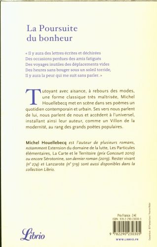 Produktbild: La poursuite du bonheur