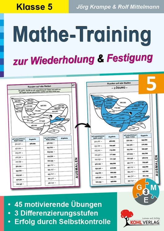 Produktbild: Mathe-Training zur Wiederholung und Festigung / Klasse 5