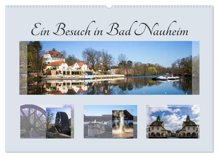 Produktbild: Ein Besuch in Bad Nauheim (Wandkalender 2026 DIN A2 quer), CALVENDO Monatskalender