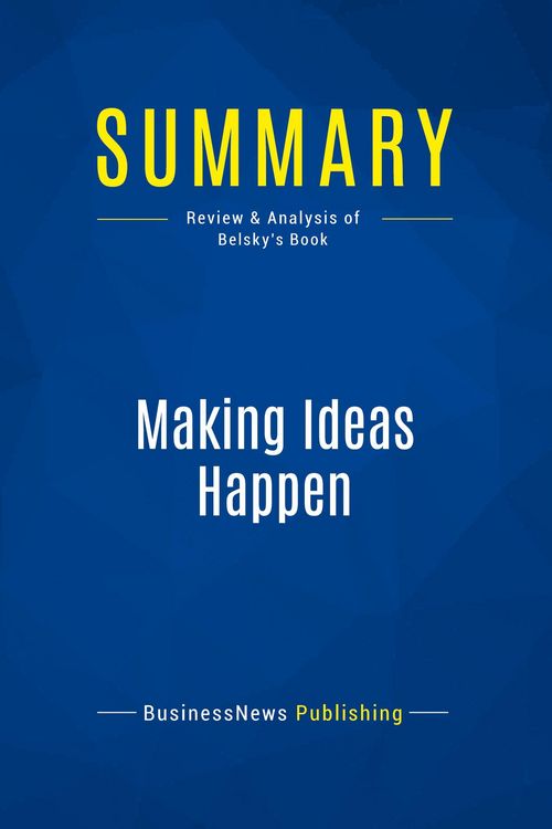 Produktbild: Summary: Making Ideas Happen