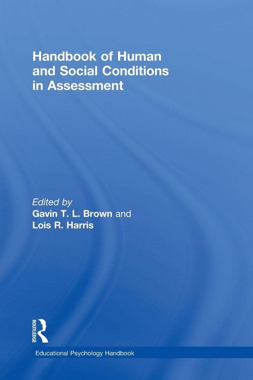Produktbild: Handbook of Human and Social Conditions in Assessment