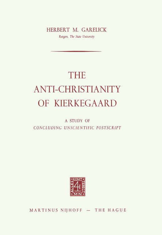Produktbild: The Anti-Christianity of Kierkegaard