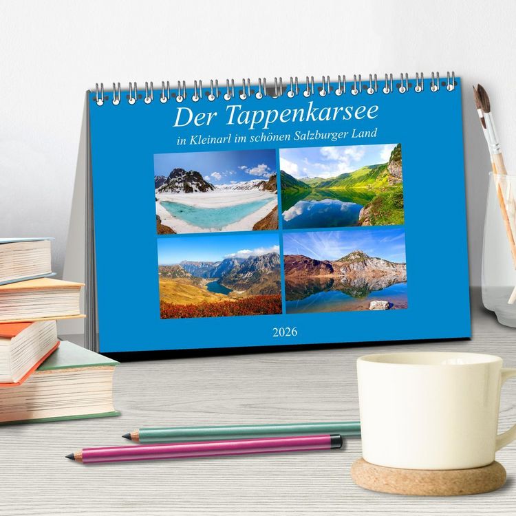Produktbild: Der Tappenkarsee (Tischkalender 2026 DIN A5 quer), CALVENDO Monatskalender