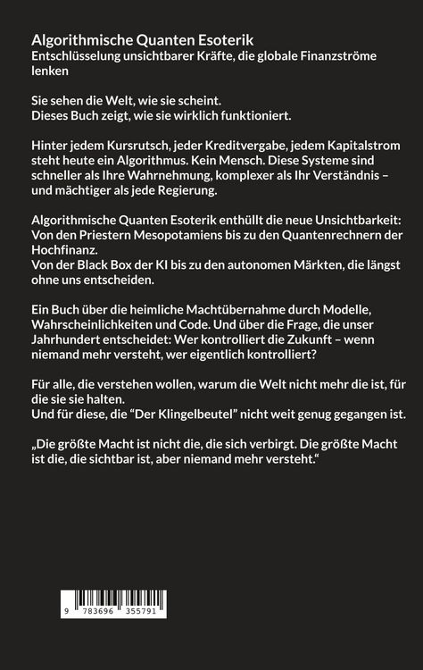 Produktbild: Algorithmische Quanten Esoterik