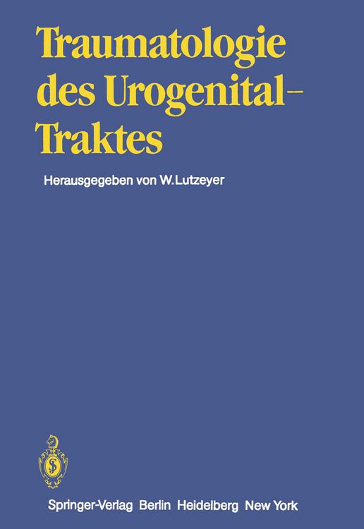 Produktbild: Traumatologie des Urogenitaltraktes