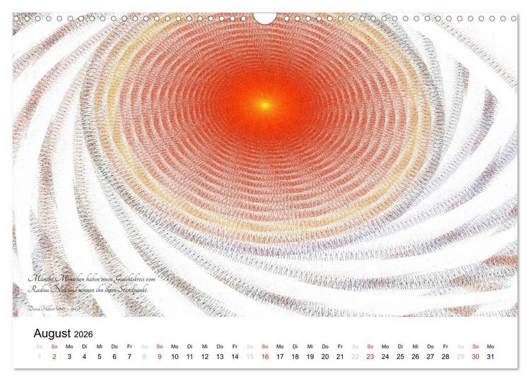Produktbild: Mathematik - Grafiken und Zitate 2026 (Wandkalender 2026 DIN A3 quer), CALVENDO Monatskalender