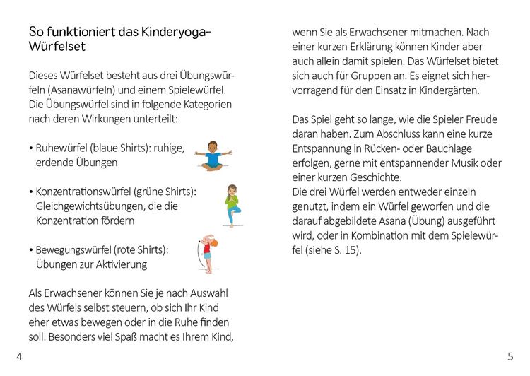 Produktbild: FamilyFlow. Kinderyoga-Würfel