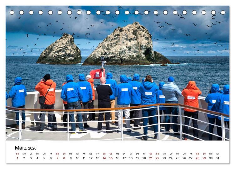 Produktbild: HANSEATIC nature (Tischkalender 2026 DIN A5 quer), CALVENDO Monatskalender