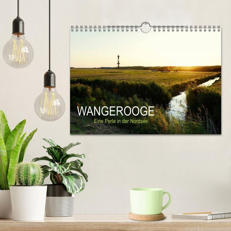 Produktbild: Wangerooge &ndash; Eine Perle in der Nordsee. (Wandkalender 2026 DIN A4 quer), CALVENDO Monatskalender