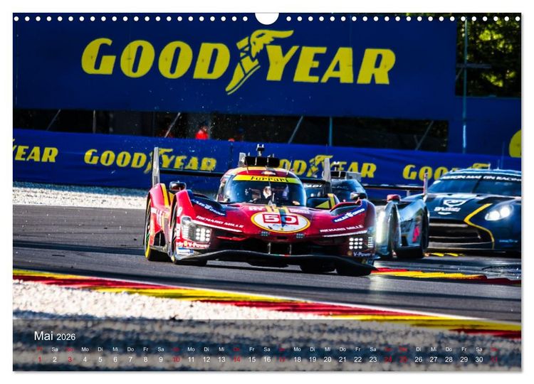 Produktbild: Motorsport aus Maranello (Wandkalender 2026 DIN A3 quer), CALVENDO Monatskalender