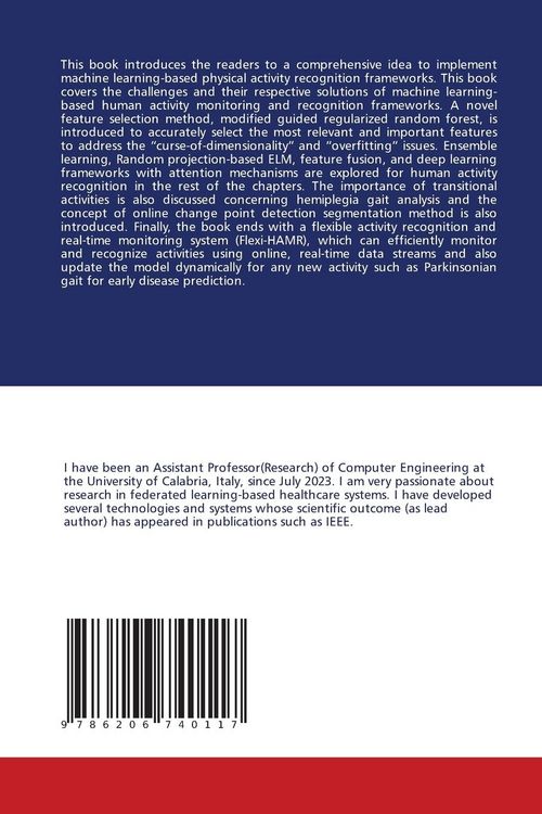 Produktbild: Efficient and Intelligent Human Activity Monitoring and Recognition