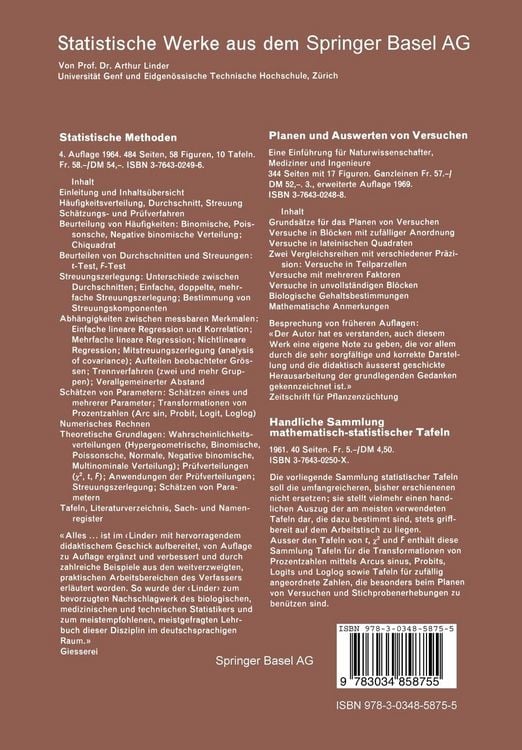 Produktbild: Einf&uuml;hrung in die Statistische Qualit&auml;tskontrolle