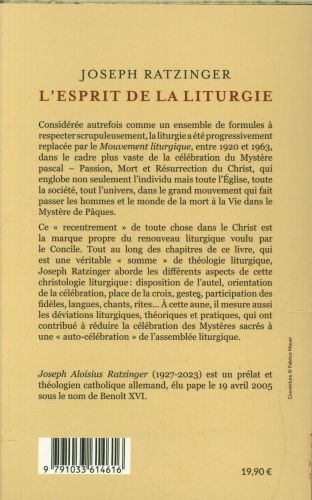 Produktbild: L'esprit de la liturgie