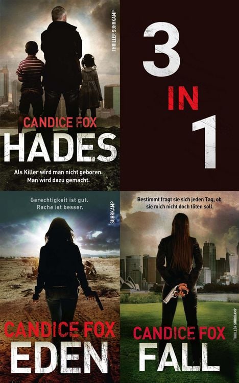 Produktbild: Hades Trilogie (Band 1-3) - Hades / Eden / Fall