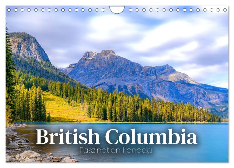 Produktbild: British Columbia - Faszination Kanada (Wandkalender 2026 DIN A4 quer), CALVENDO Monatskalender