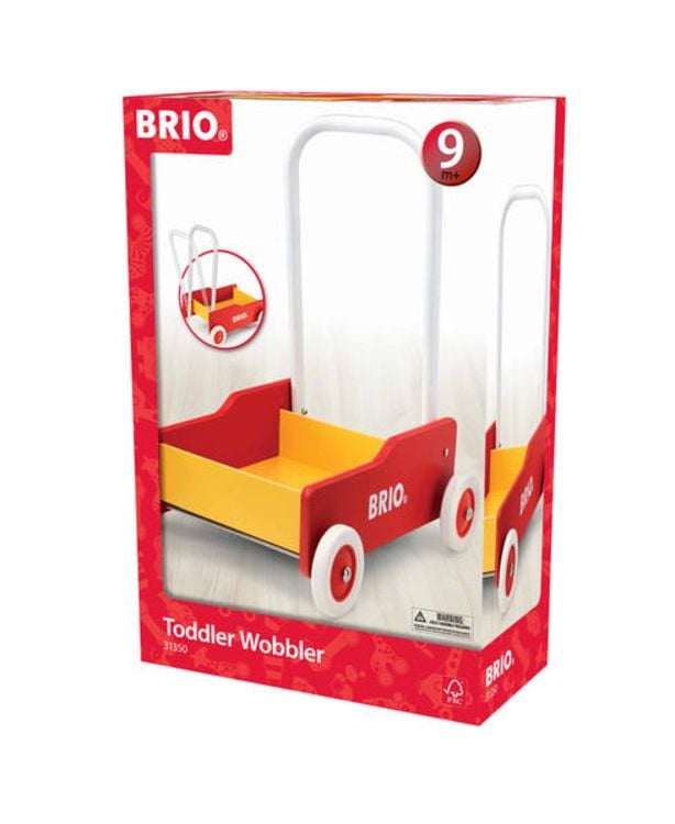Produktbild: Lauflernwagen, rot/gelb
