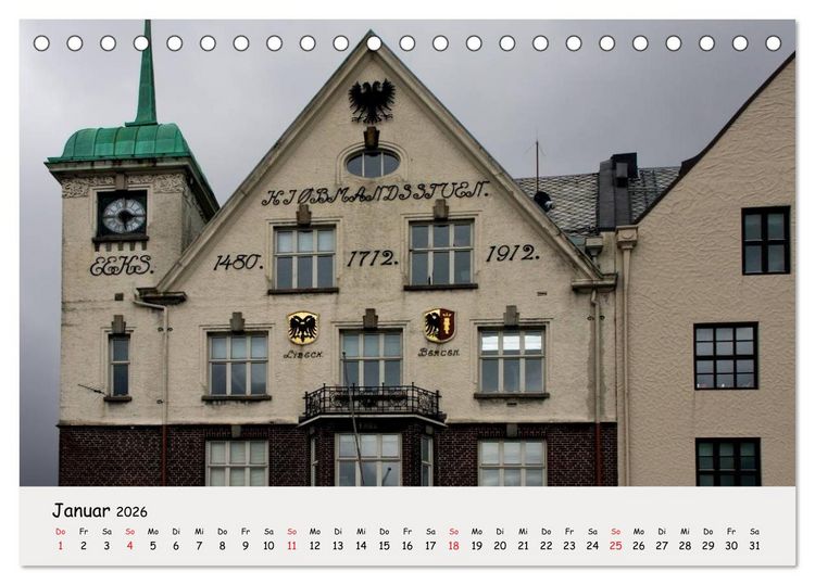 Produktbild: Auf dem Weg zum Nordkap (Tischkalender 2026 DIN A5 quer), CALVENDO Monatskalender