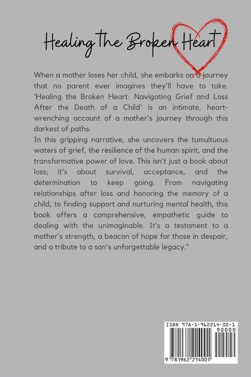 Produktbild: Healing The Broken Heart Navigating Grief and Loss After The Death Of a Child