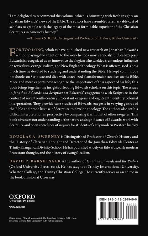 Produktbild: Jonathan Edwards and Scripture
