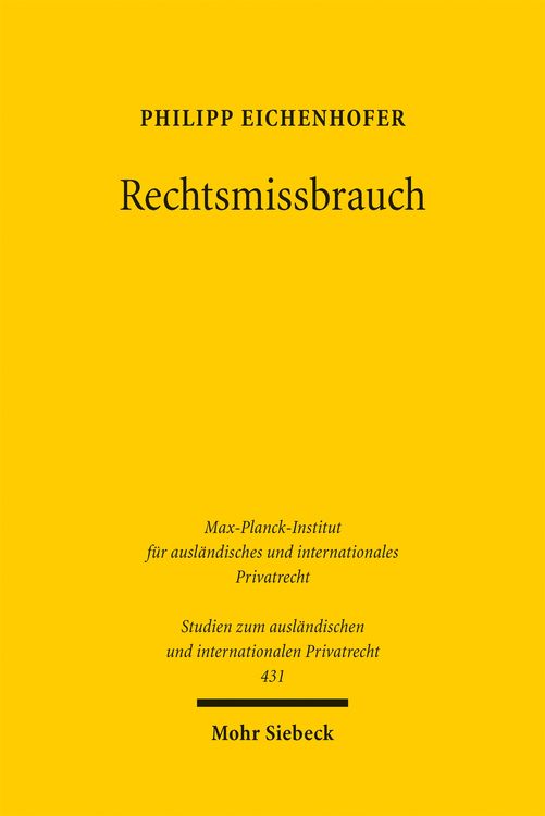Produktbild: Rechtsmissbrauch