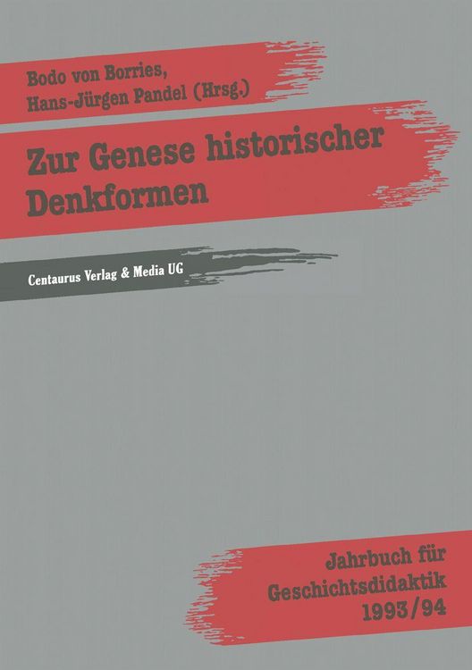 Produktbild: Zur Genese historischer Denkformen