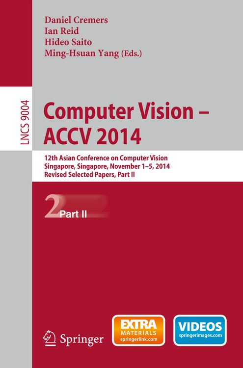 Produktbild: Computer Vision -- ACCV 2014