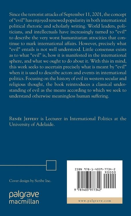 Produktbild: Evil and International Relations