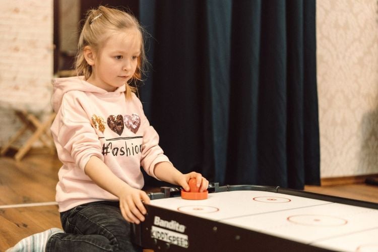 Produktbild: Bandito Sport - Mini-Airhockey - KiddySpeed Tischaufleger