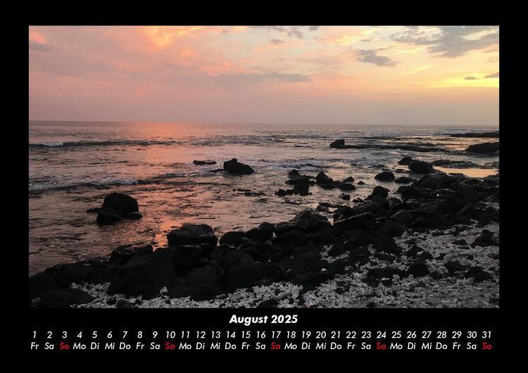 Produktbild: Meereslandschaft 2025 Fotokalender DIN A3