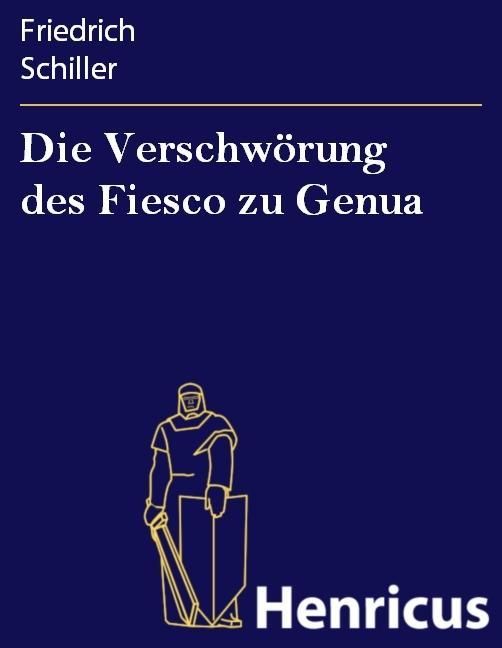 Produktbild: Die Verschw&ouml;rung des Fiesco zu Genua