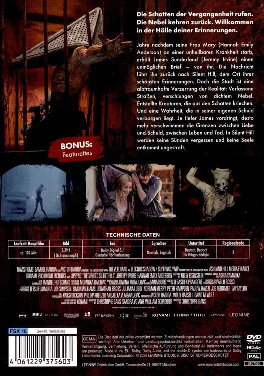 Produktbild: Return to Silent Hill