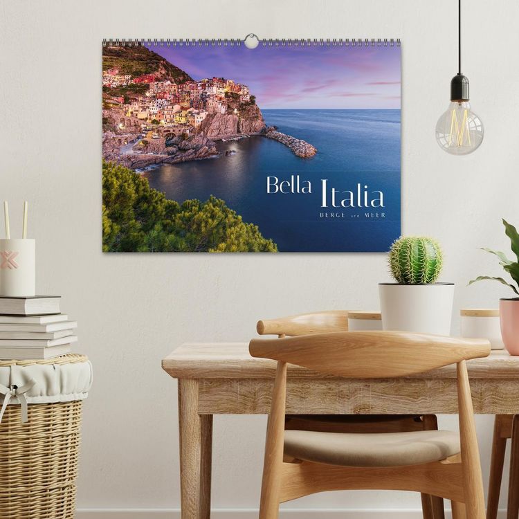 Produktbild: Bella Italia - Berge und Meer (Wandkalender 2026 DIN A3 quer), CALVENDO Monatskalender