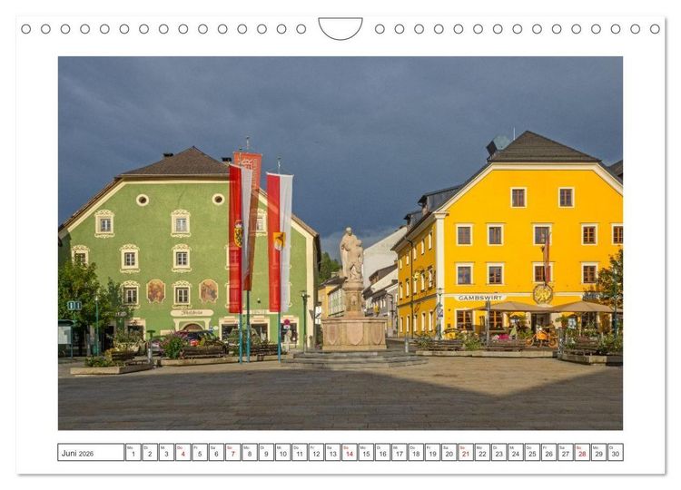 Produktbild: Willkommen in Tamsweg (Wandkalender 2026 DIN A4 quer), CALVENDO Monatskalender