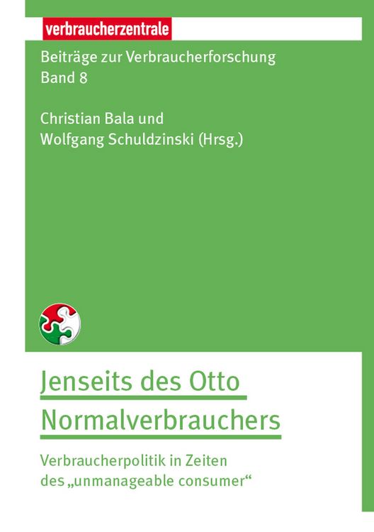 Produktbild: Beitr&auml;ge zur Verbraucherforschung Band 8 Jenseit des Otto Normalverbrauchers