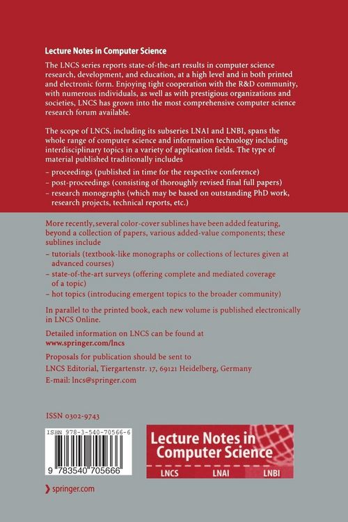 Produktbild: Data and Applications Security XXII