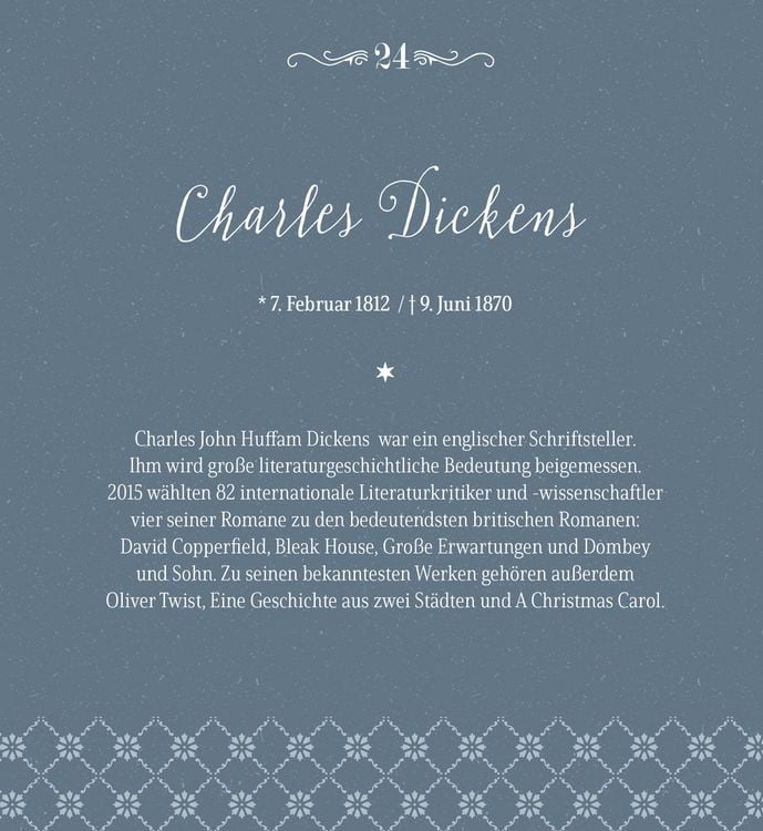Produktbild: Adventskalenderbuch zum Aufschneiden &ndash; Advent mit 24 gro&szlig;artigen Autorinnen und Autoren